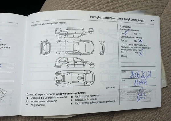 Opel Mokka cena 67800 przebieg: 41861, rok produkcji 2017 z Pieńsk małe 466